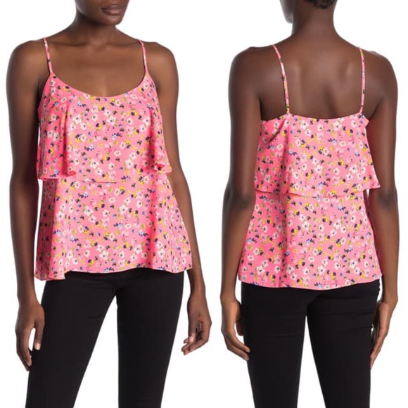 Rachel Rachel Roy Austen Floral Tiered Camisole - Picture 1 of 9